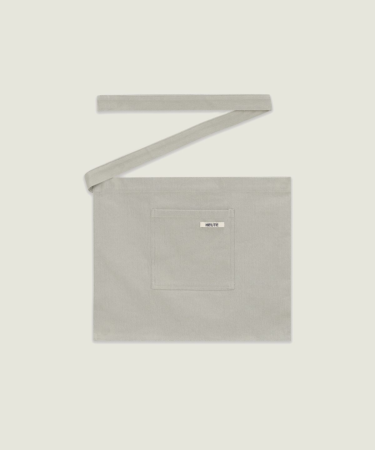 호이테(HEUTE) HET PATCH WORK WRAP SKIRT (LIGHT KHAKI)