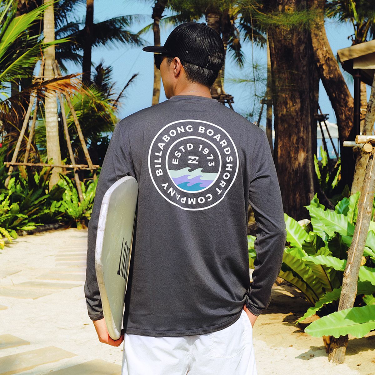 빌라봉(BILLABONG) 남성 루즈핏 래쉬가드 BB1023DMT
