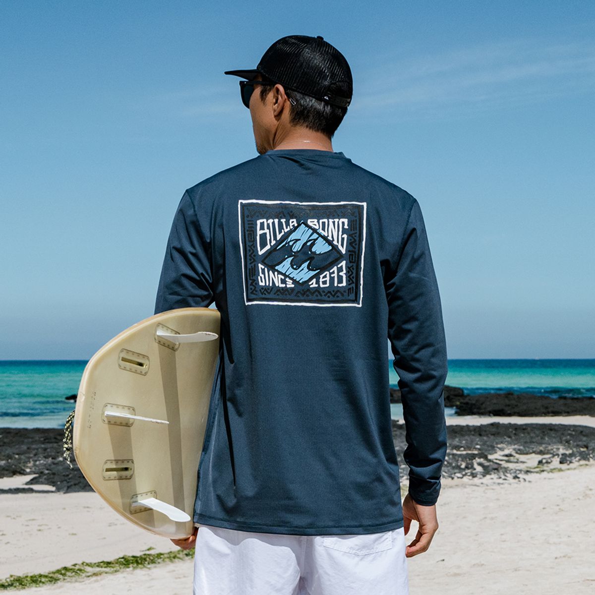 빌라봉(BILLABONG) 남성 루즈핏 래쉬가드 BB1048DMT