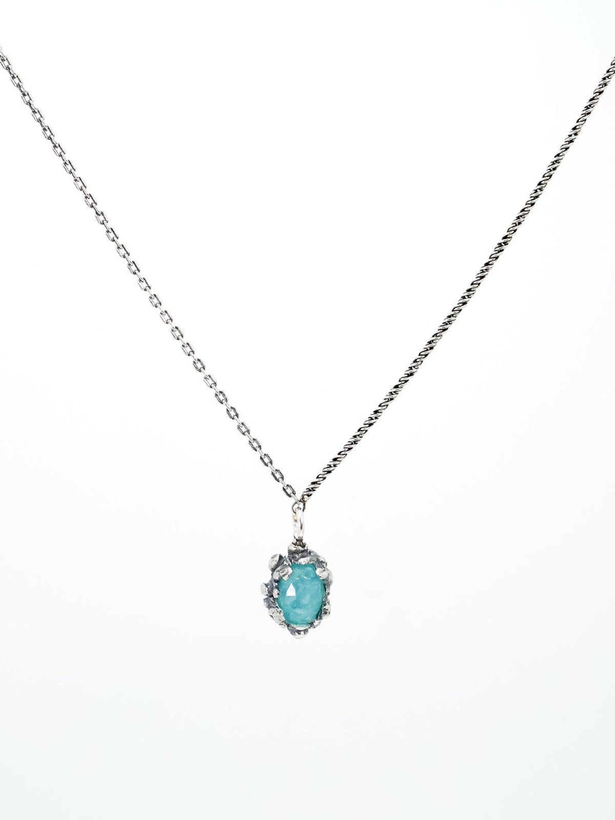 하랑(HARANG) HR 206N_Mint Amazonite Necklace