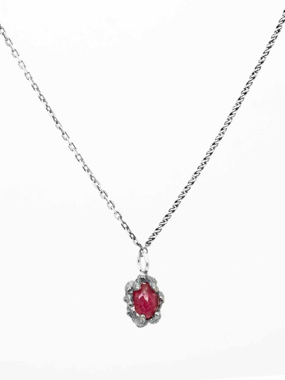 하랑(HARANG) HR 212N_Dyed Quartz Necklace