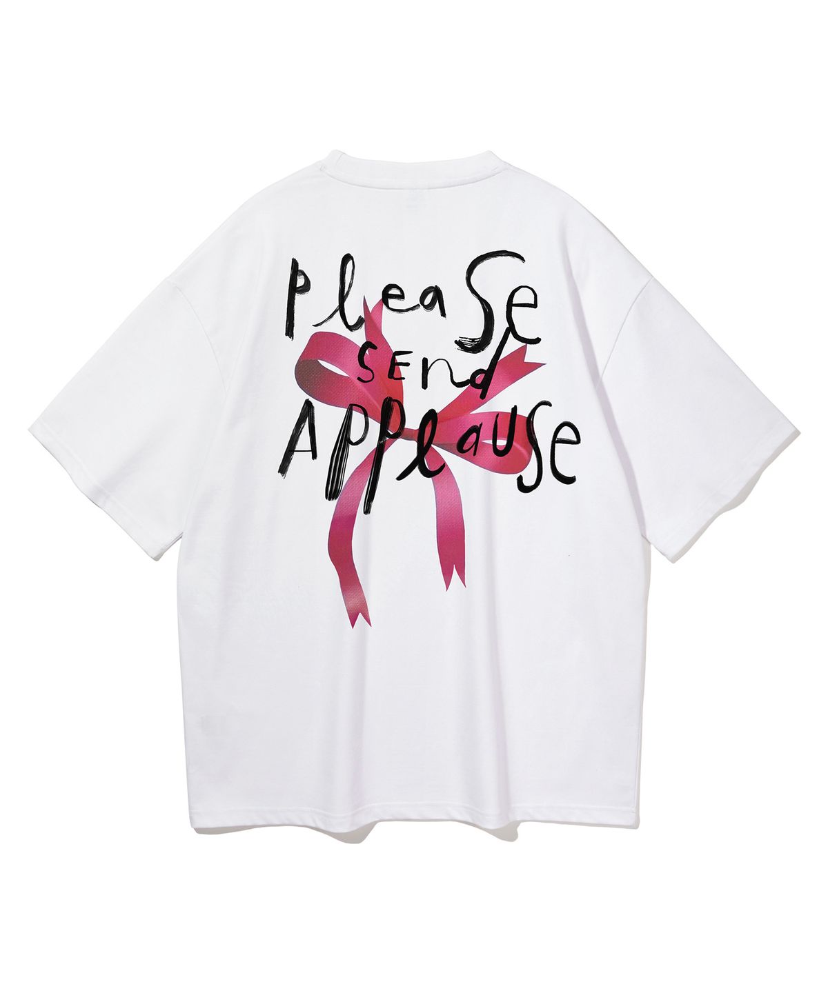앨빈클로(ALVINCLO) [CP] APPLAUSE 오버핏 반팔티 AST4588 (2 COLOR)