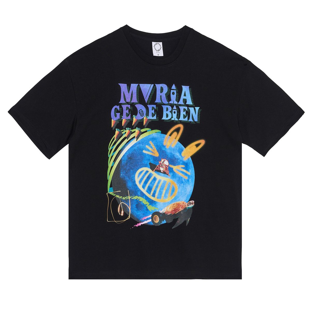 마리아쥬드비엔(MARIAGEDEBIEN) BLACK TEES (268)