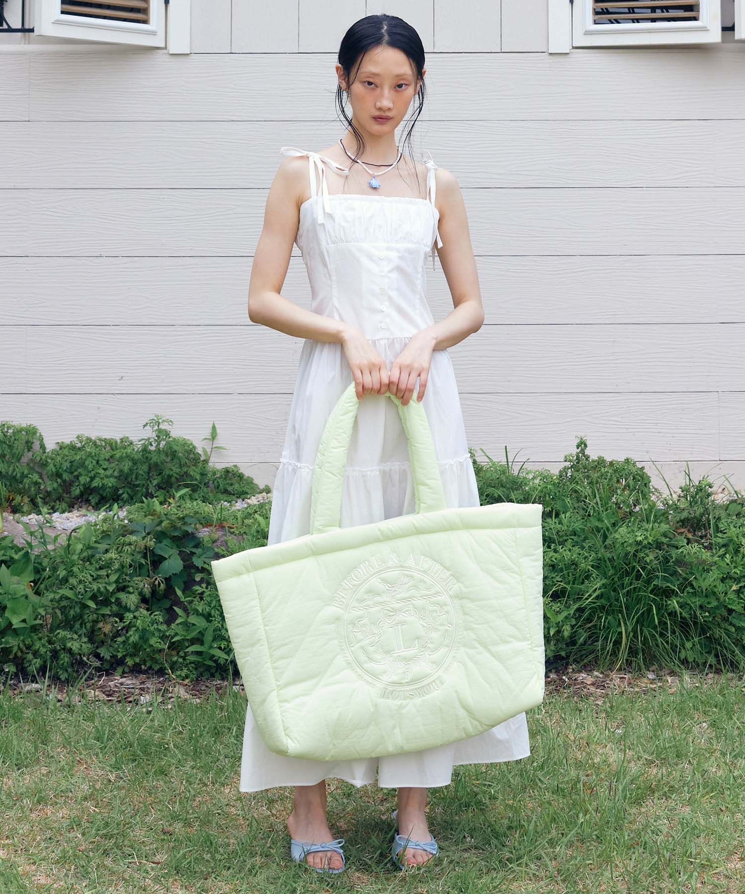 ★LOTSYOU★ lotsyou_Fairy tale Padding Mini bag Light Yellow MUSINSA公式 | LOTSYOU lotsyou_Fairy tale Padding Mini bag