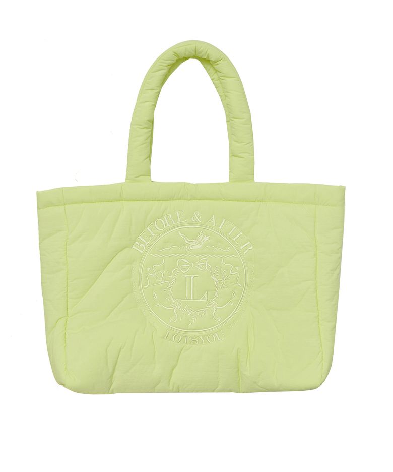 lotsyou_Fairy tale Padding Big bag Light Yellow