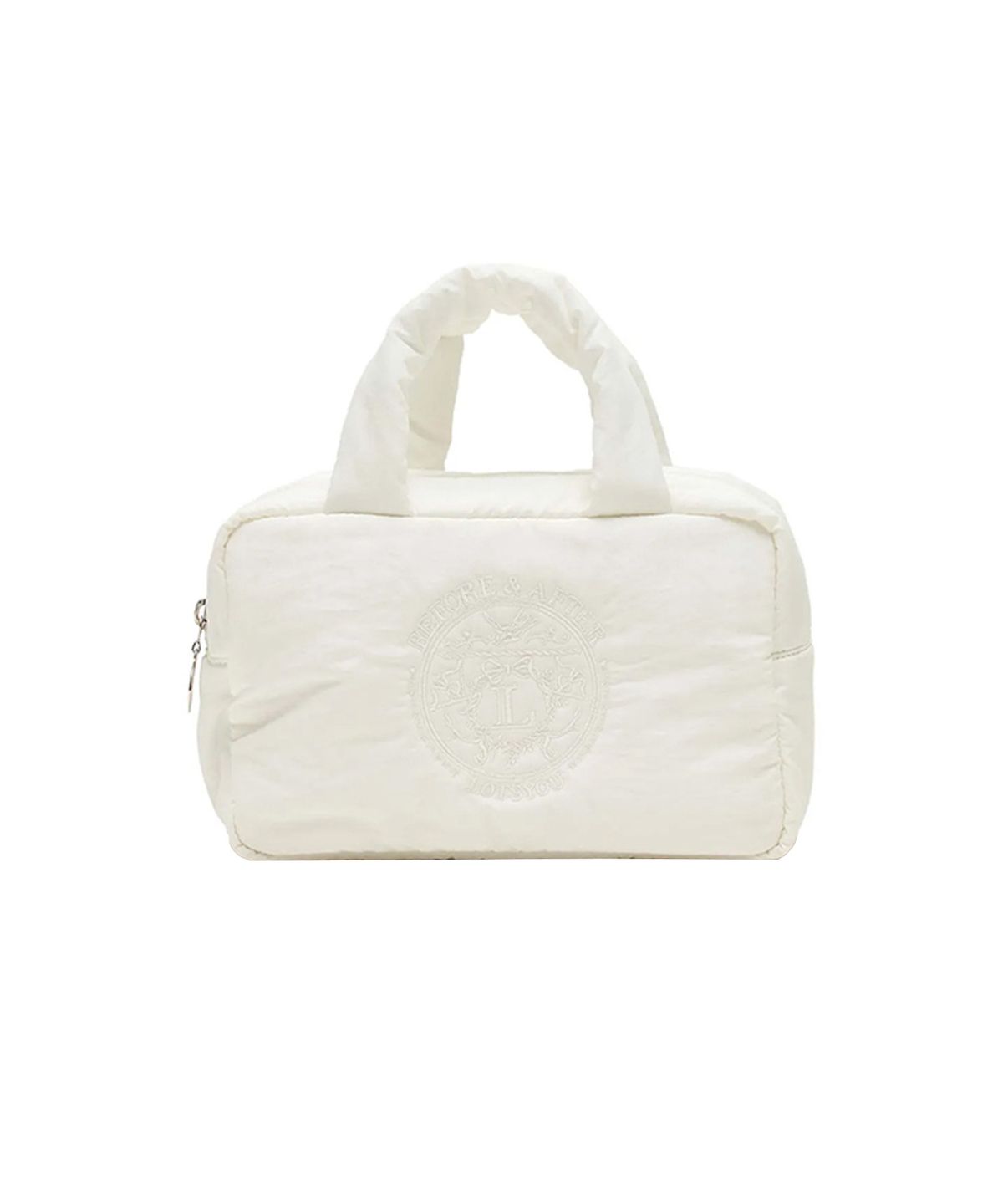 라츠유(LOTSYOU) lotsyou_Fairy tale Padding Mini bag Ivory