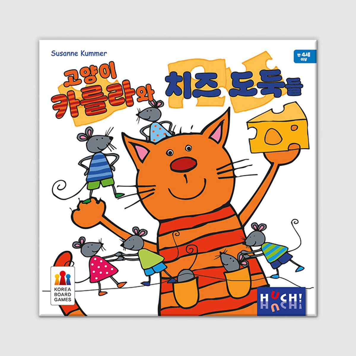 코리아보드게임즈(Korea Boardgames) 고양이 카를라와 치즈 도둑들