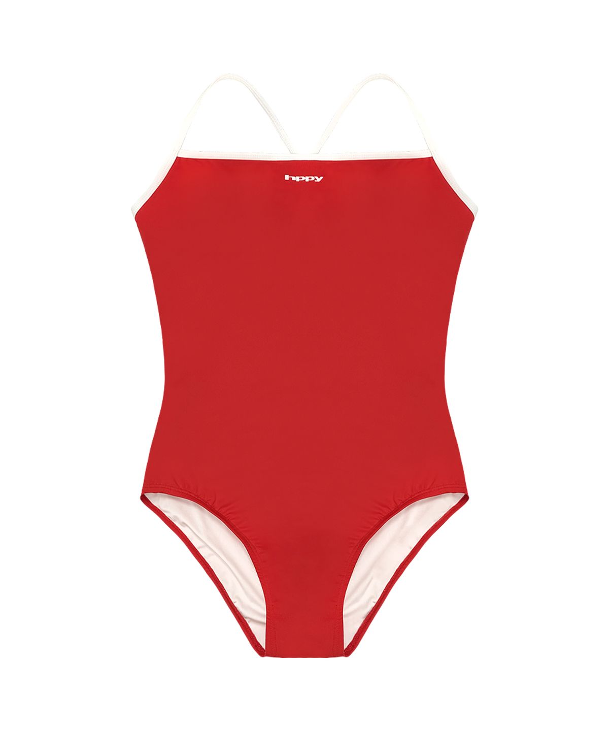 에이치피피와이(HPPY) HPPY LOGO SWIMSUIT - RED