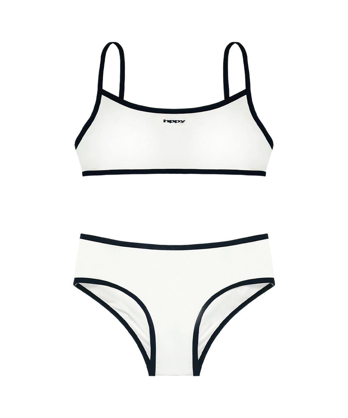 에이치피피와이(HPPY) HPPY LOGO BIKINI - WHITE