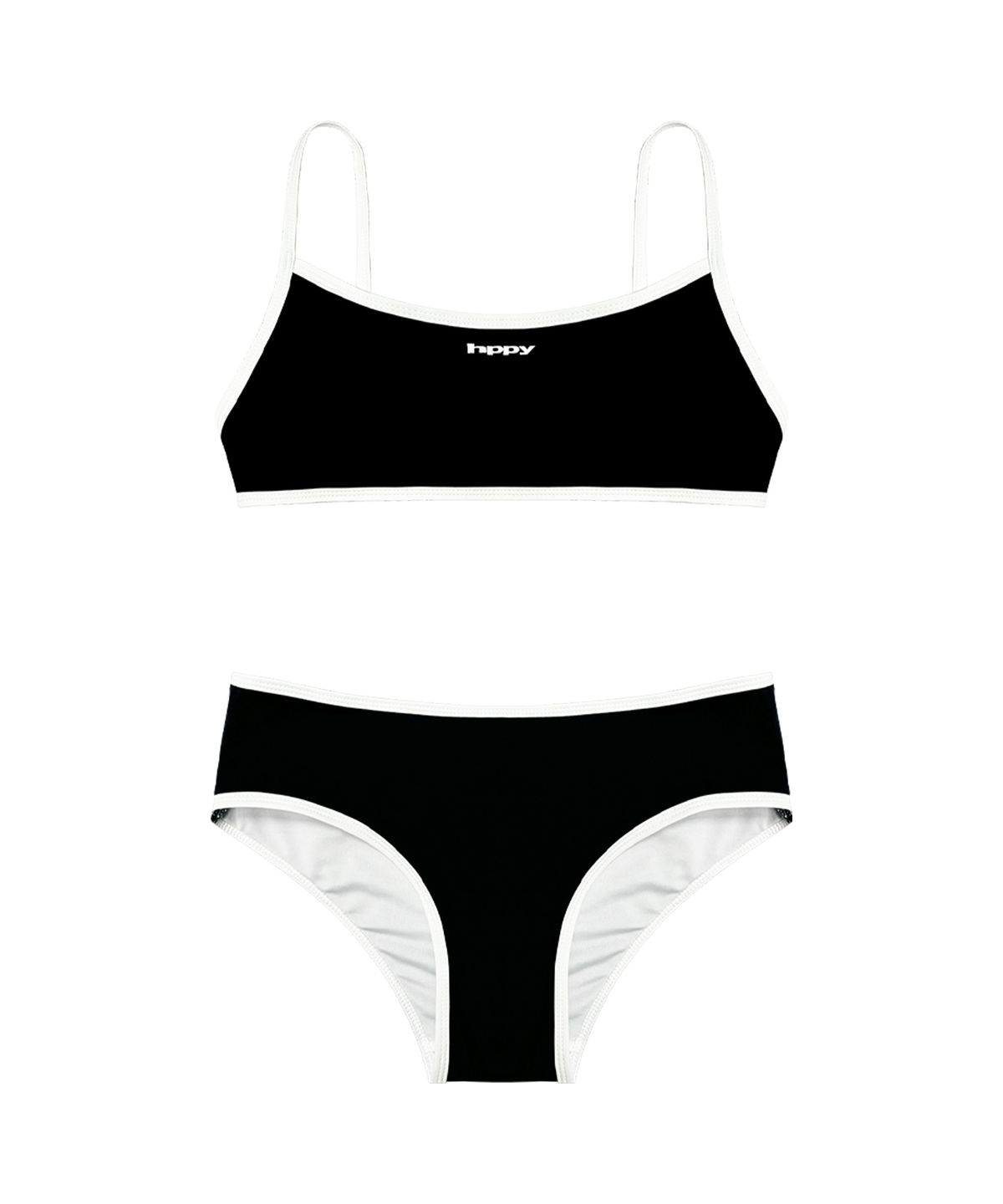 에이치피피와이(HPPY) HPPY LOGO BIKINI - BLACK