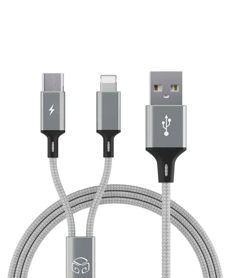 스카이제타 USB 2in1 멀티 고속충전 케이블