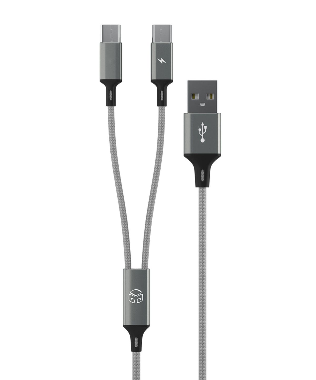디지지(DEGEEGEE) 프레이 USB 2in1 멀티 고속충전 케이블