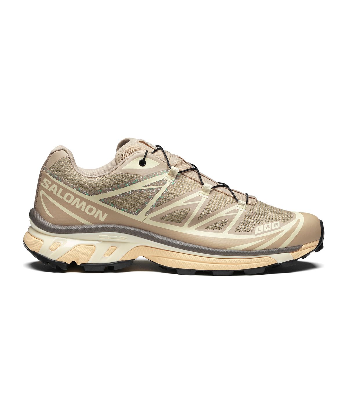 살로몬(SALOMON) XT-6 마인드풀 3 - 화이트 페퍼:트랜스페어런트 옐로우:팔콘 / L47467100