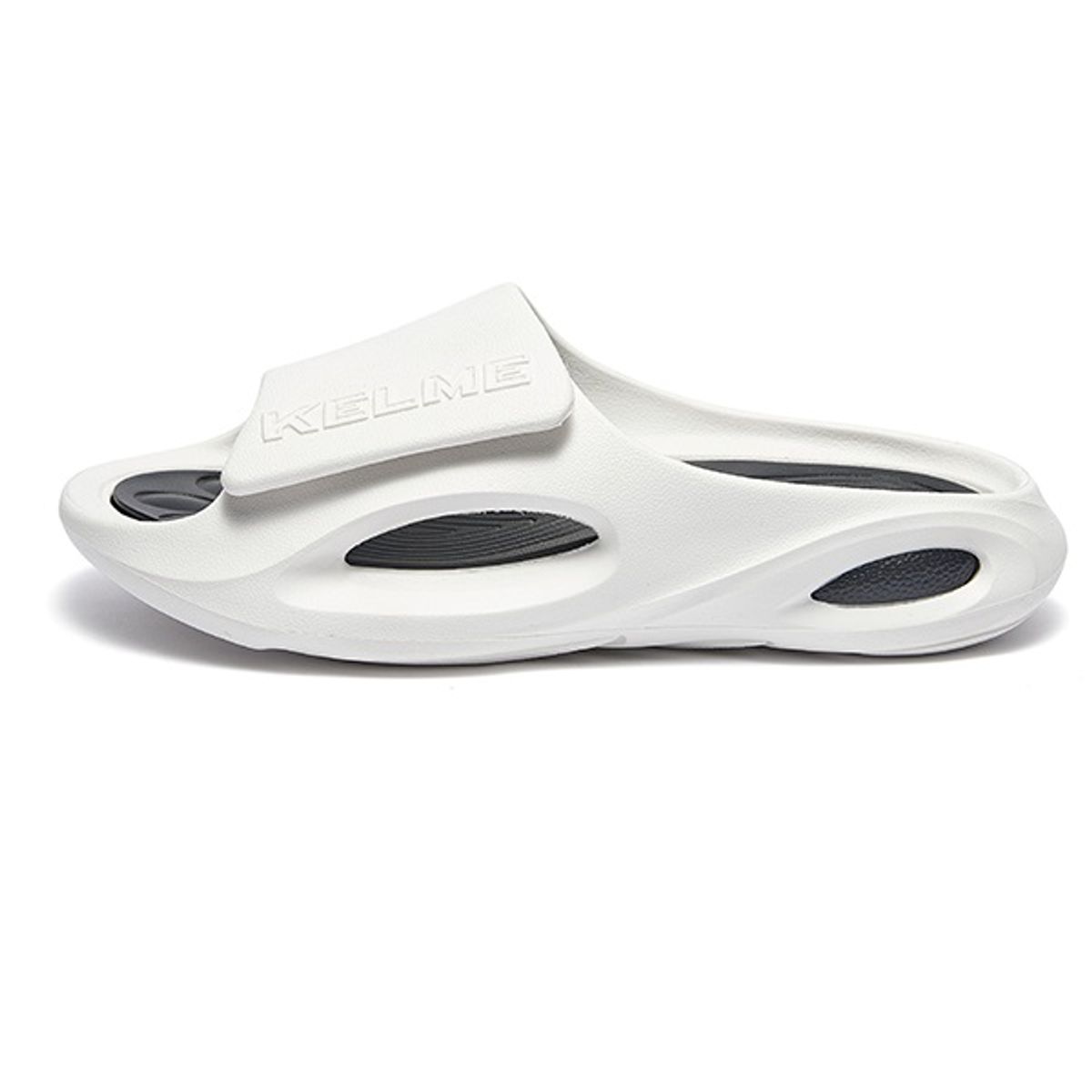 켈미(KELME) 8325LT1127 인터스텔라 캐주얼 슬리퍼 White/Black