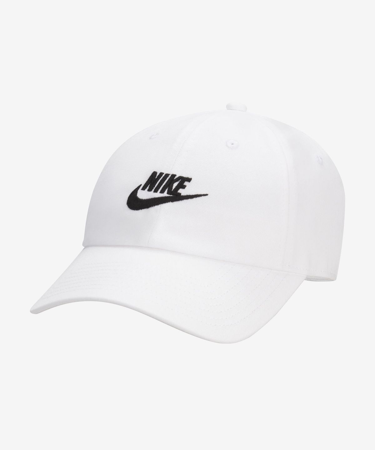 나이키(NIKE) 클럽 언스트럭처드 퓨추라 워시 캡 - 화이트:블랙 / FB5368-100