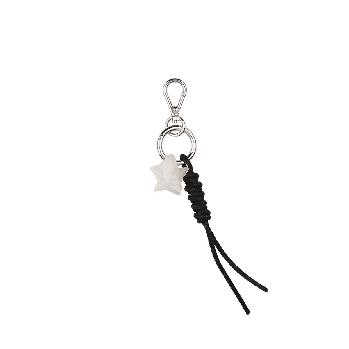 로울(LOWOOL) White struggle black keyring