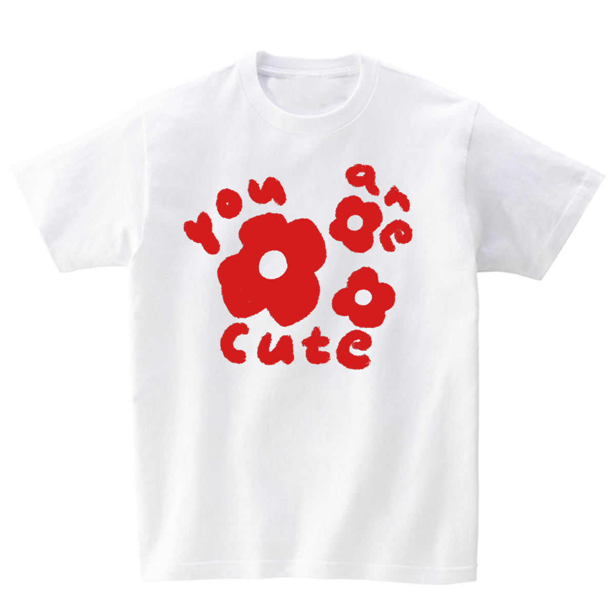 어썸어스(AWESOMEUS) YOU ARE CUTE  T-SHIRTS_4COLOR