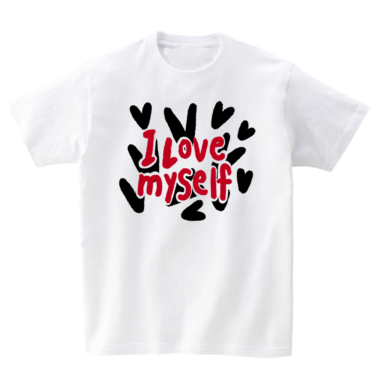 어썸어스(AWESOMEUS) RED I LOVE MYSELF T-SHIRTS_4COLOR