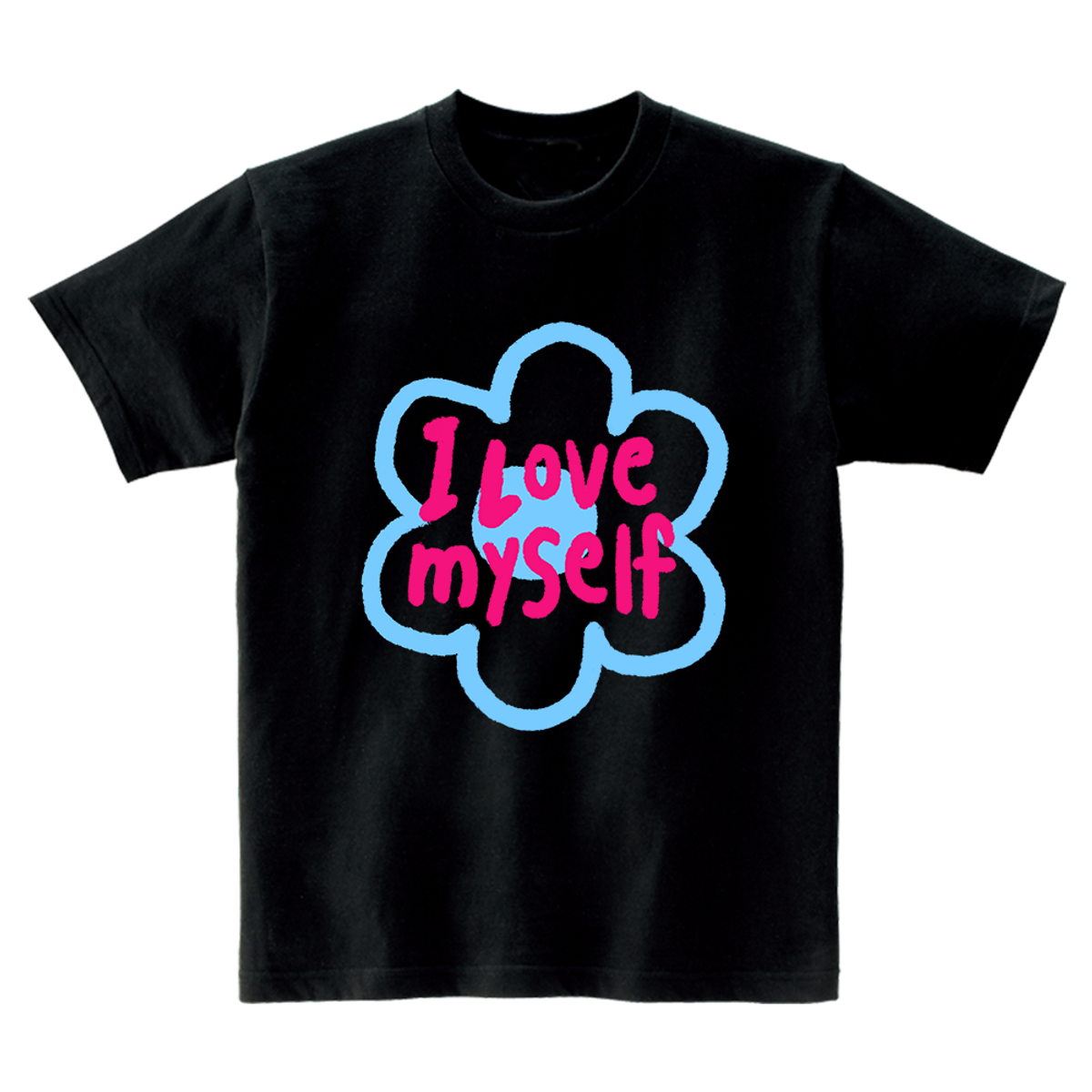 어썸어스(AWESOMEUS) I LOVE MYSELF IN FLOWER T-SHIRTS_4COLOR
