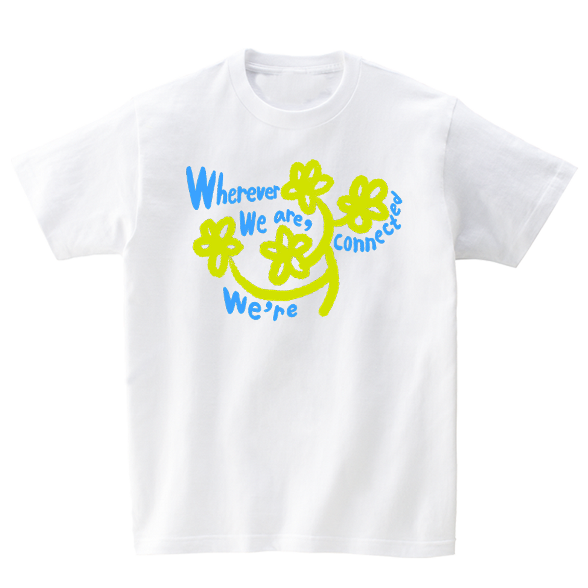 어썸어스(AWESOMEUS) WE ARE, CONNECTED T-SHIRTS_4COLOR