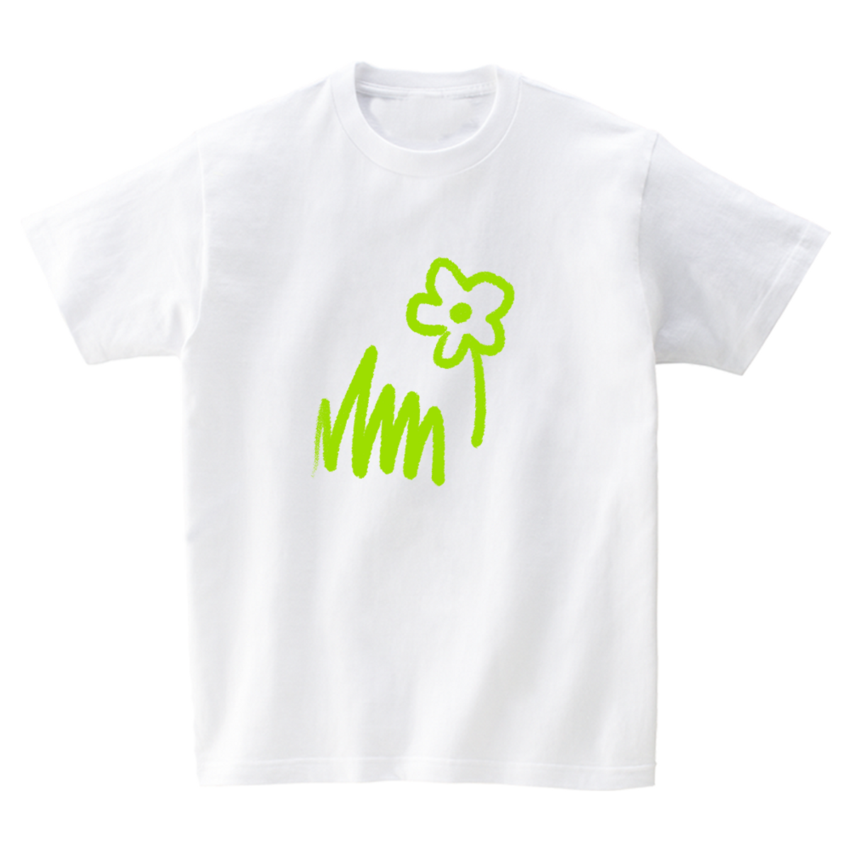 어썸어스(AWESOMEUS) GRASS AND FLOWER T-SHIRTS_4COLOR