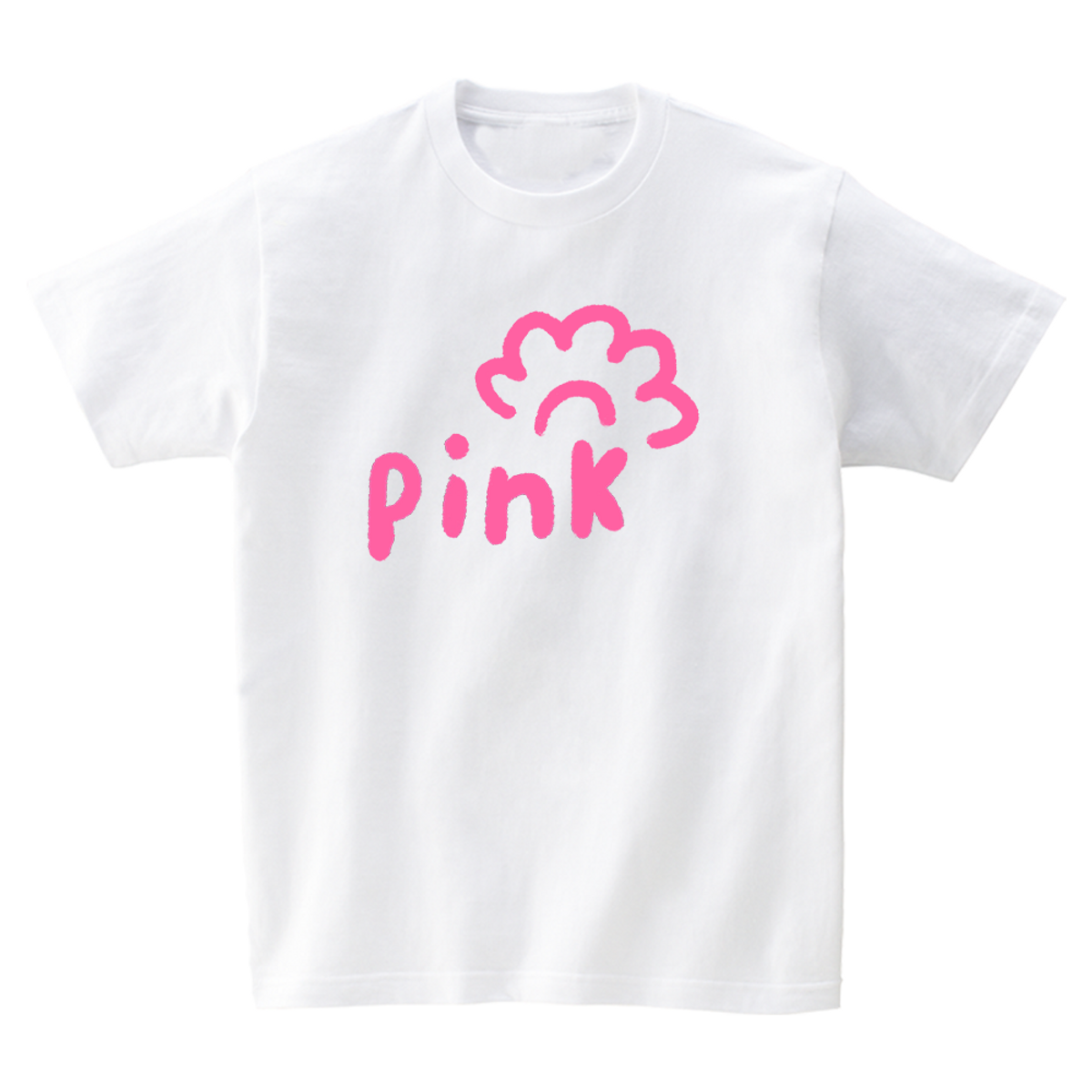 어썸어스(AWESOMEUS) PINK FLOWER T-SHIRTS_4COLOR