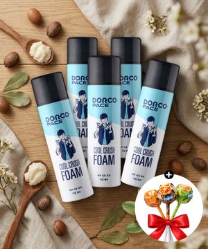 페이스 쿨크러쉬 대용량 쉐이빙폼 250ml 5개