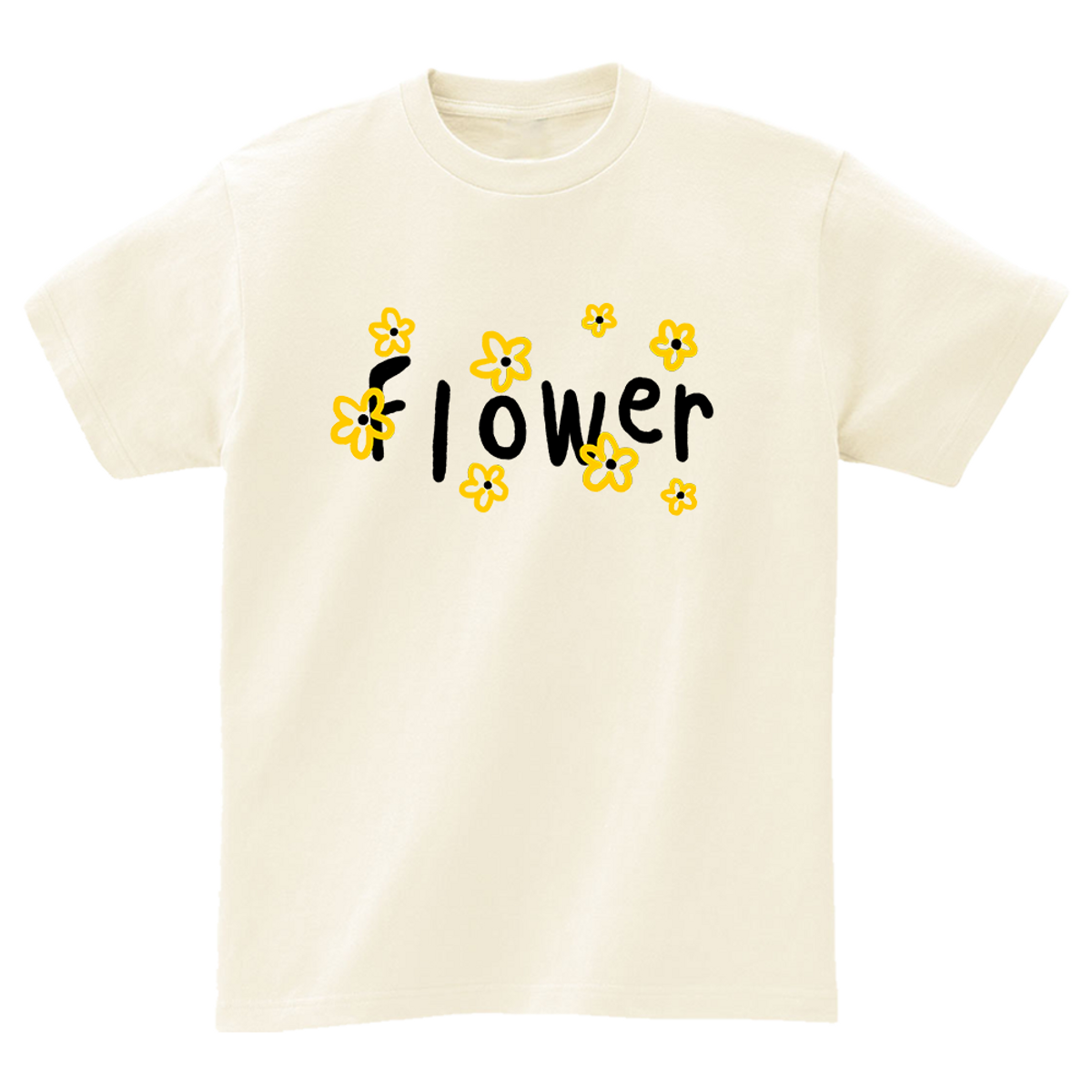 어썸어스(AWESOMEUS) YELLOW FLOWER T-SHIRTS_4COLOR