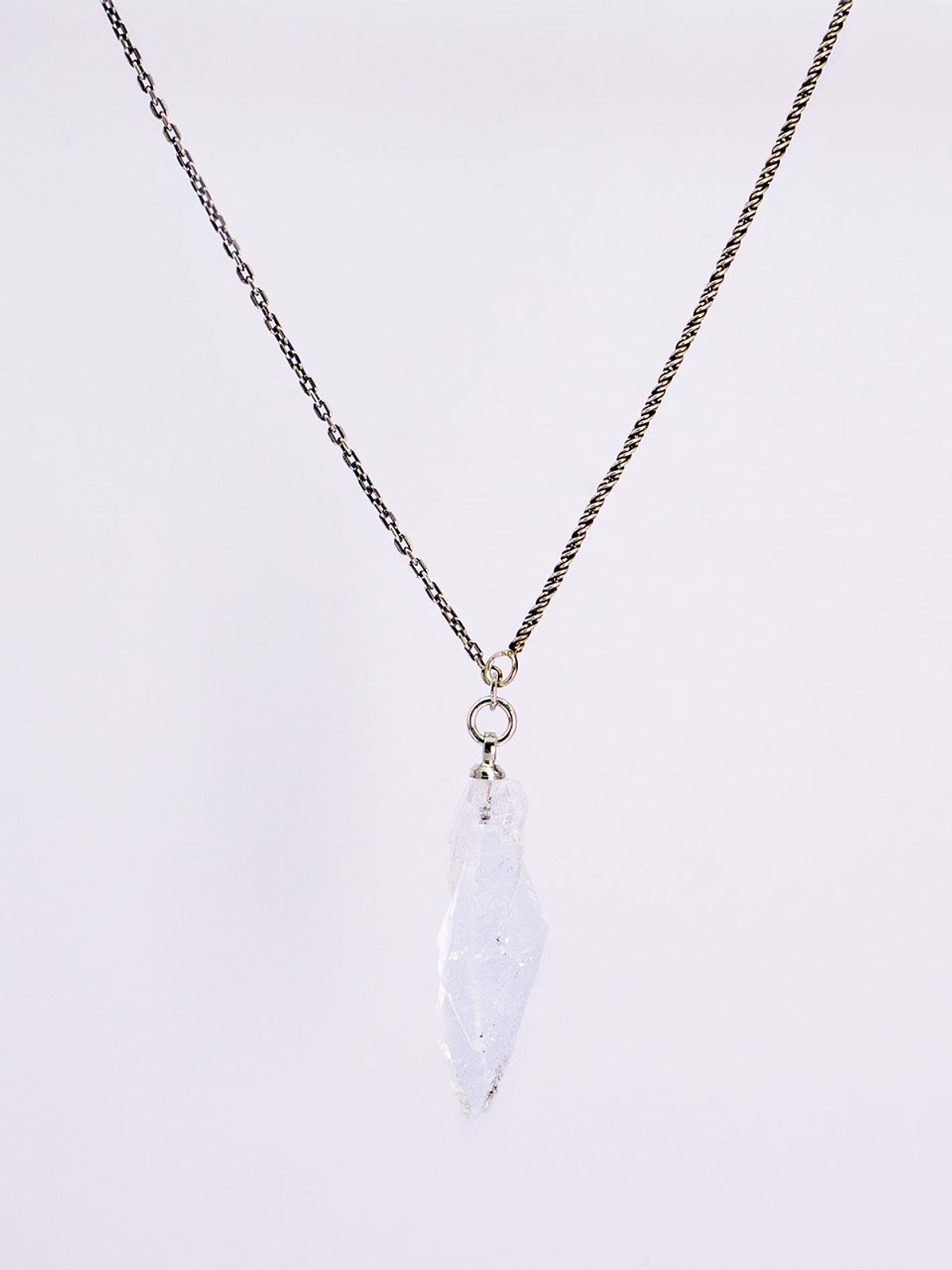 하랑(HARANG) HR 311N_Crystal Quartz Necklace