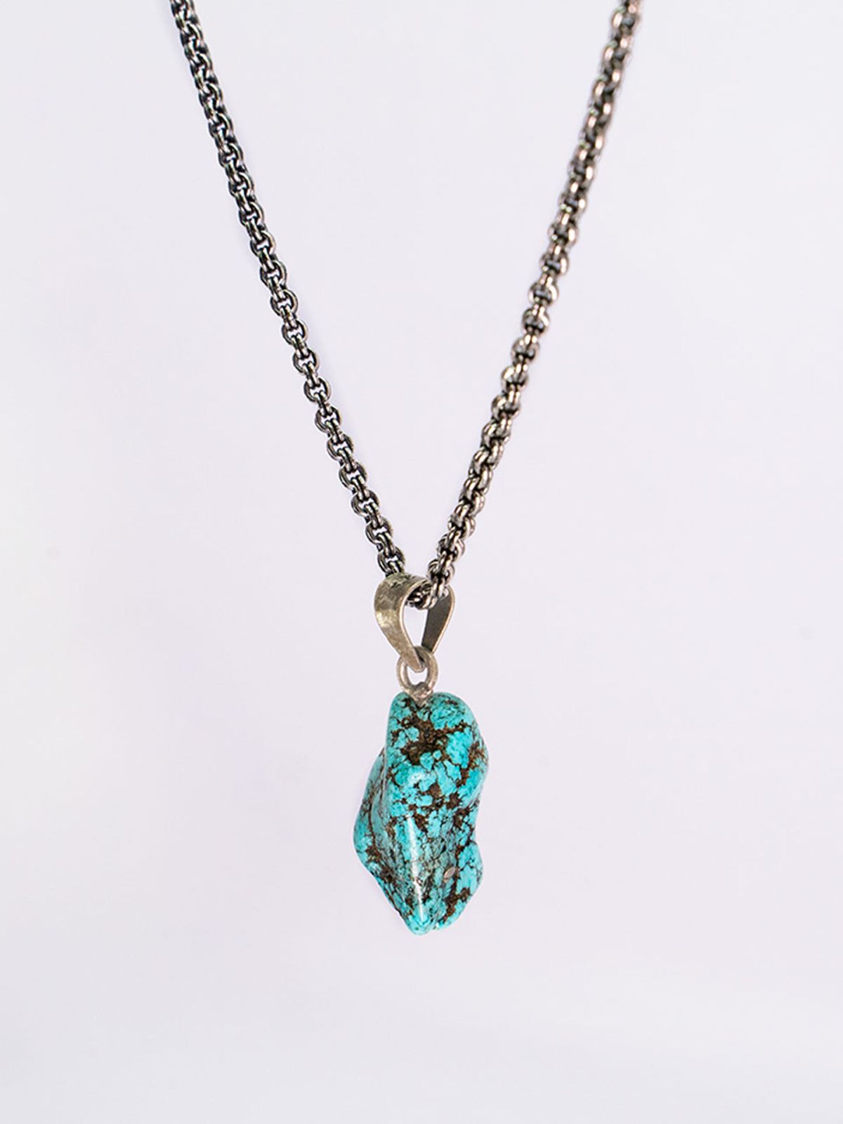 하랑(HARANG) HR 319N_Turquoise Necklace
