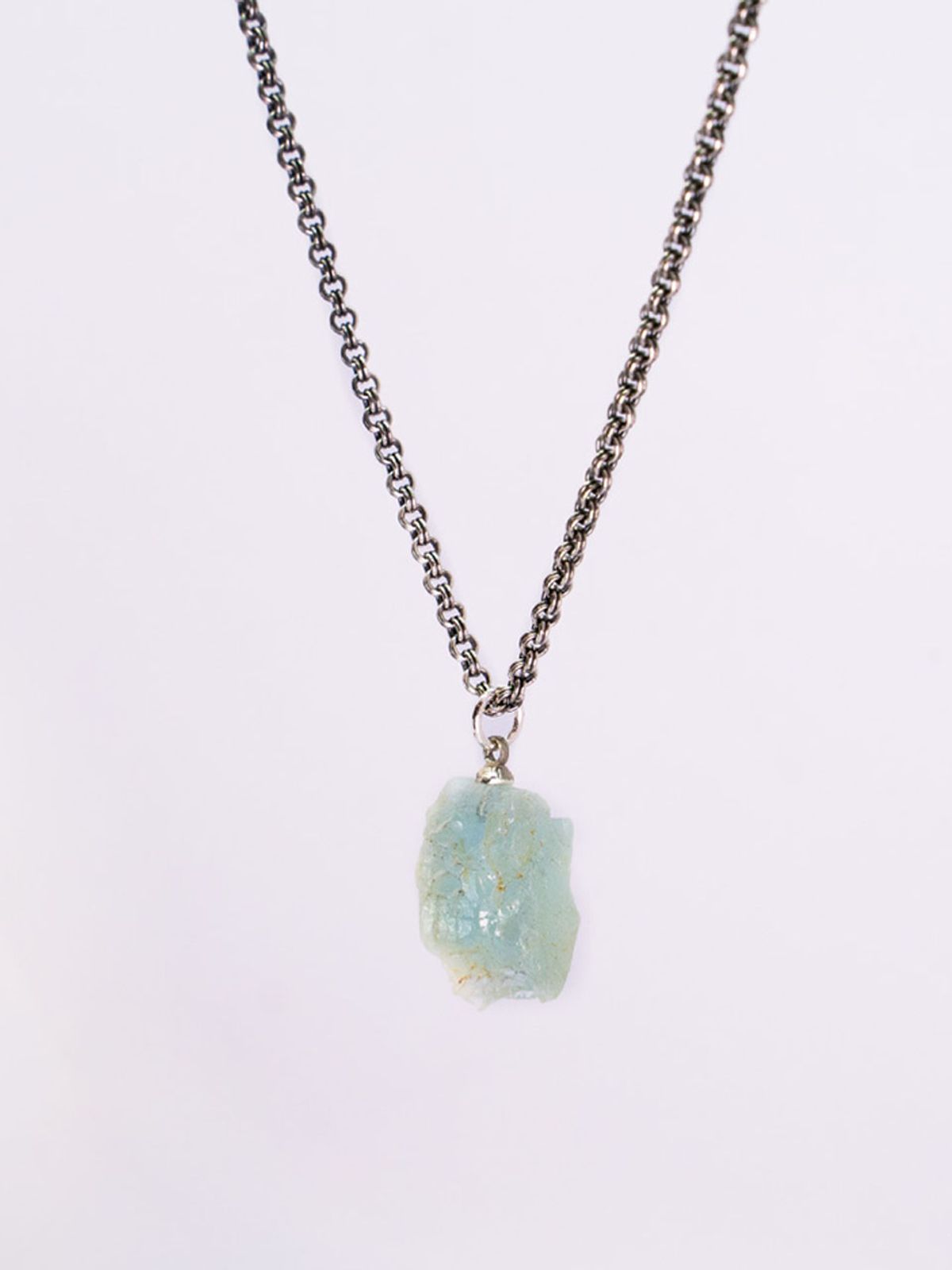 하랑(HARANG) HR 323N_Aquamarine Necklace