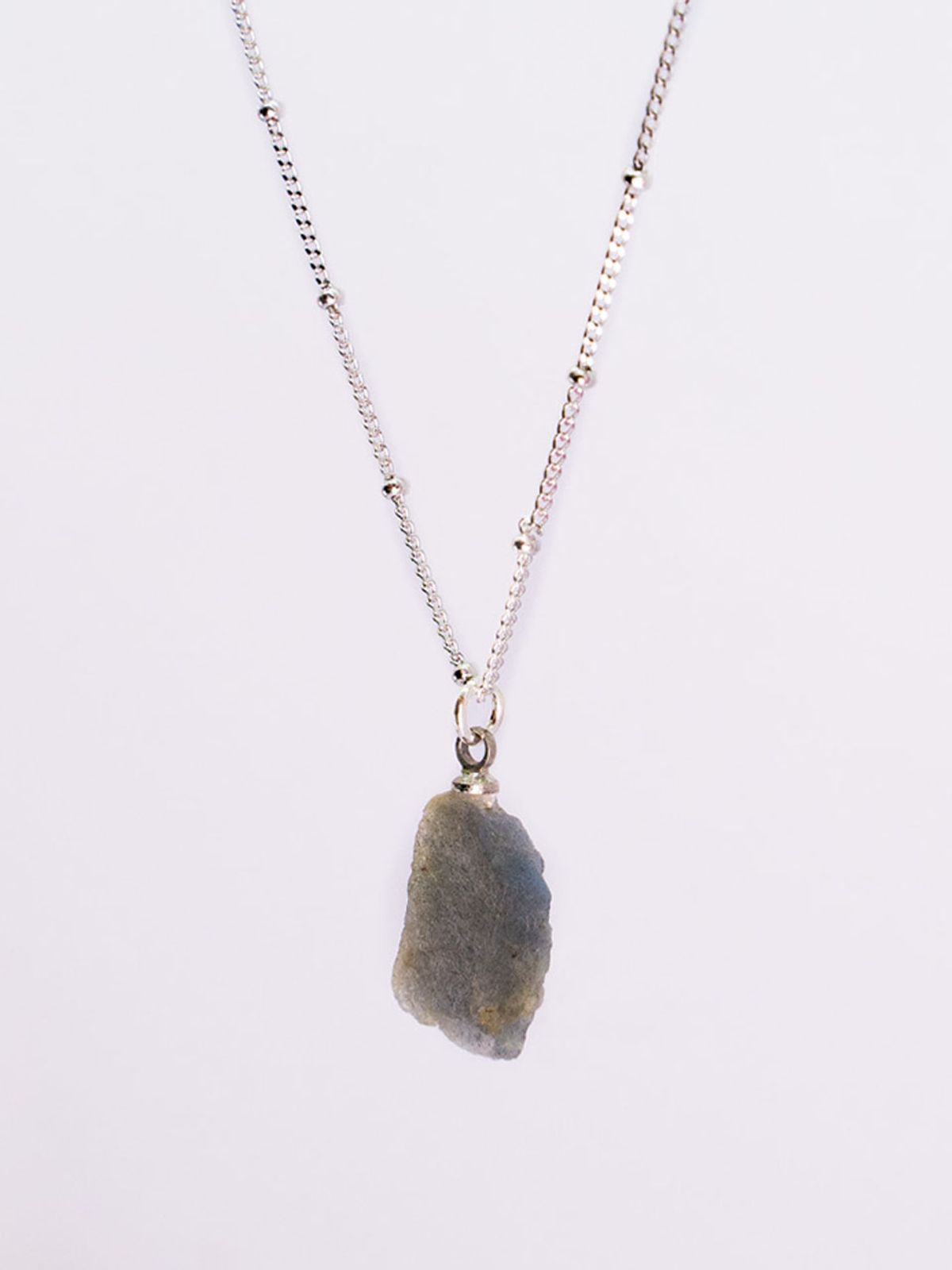 하랑(HARANG) HR 324N_Labradorite Necklace