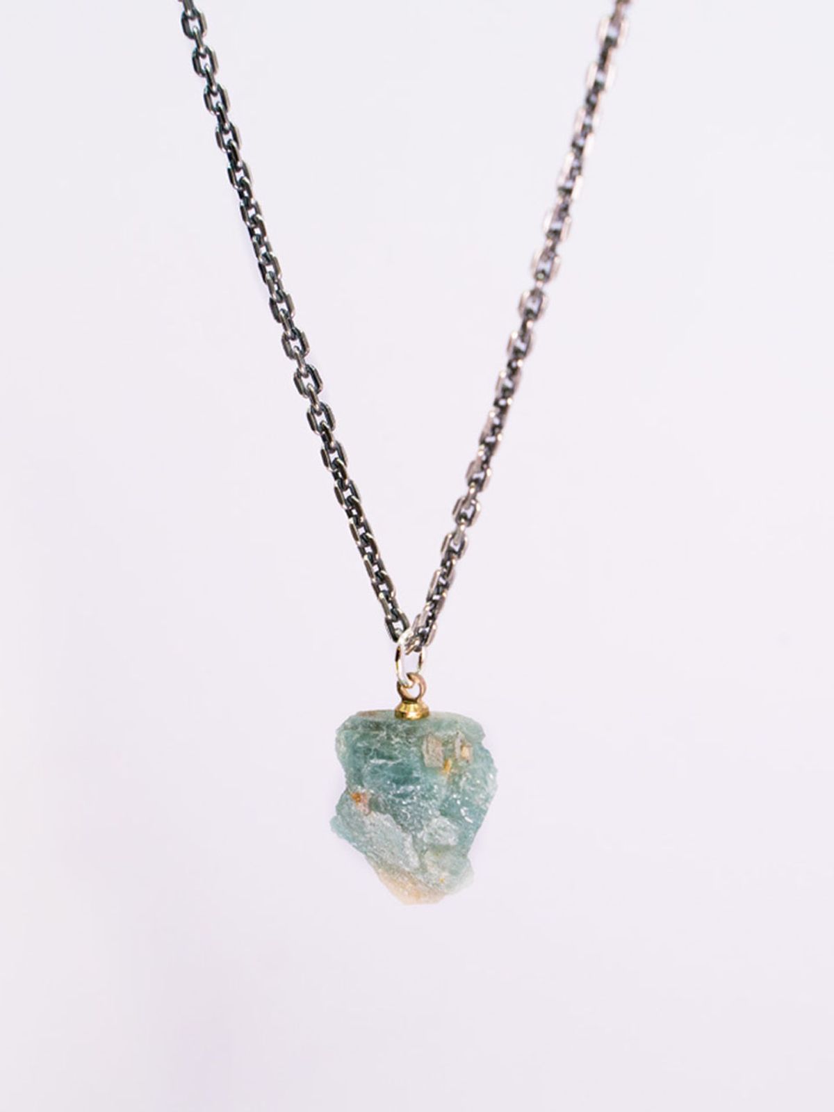 하랑(HARANG) HR 325N_Aquamarine Necklace