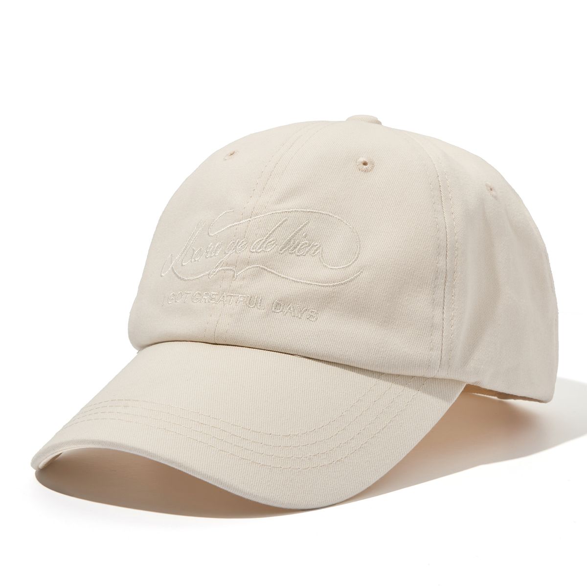 마리아쥬드비엔(MARIAGEDEBIEN) BEIGE BALL-CAP (226)