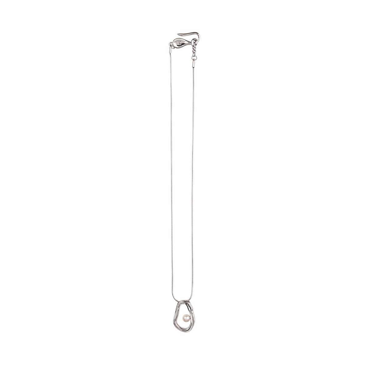 로울(LOWOOL) Heart pearl necklace