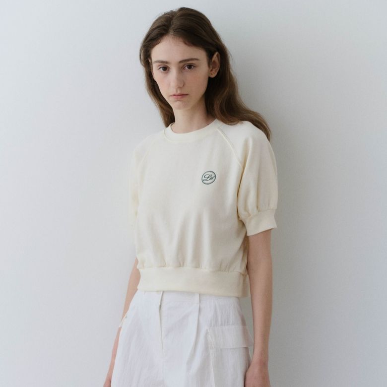 Puff love sweat top(2 color)