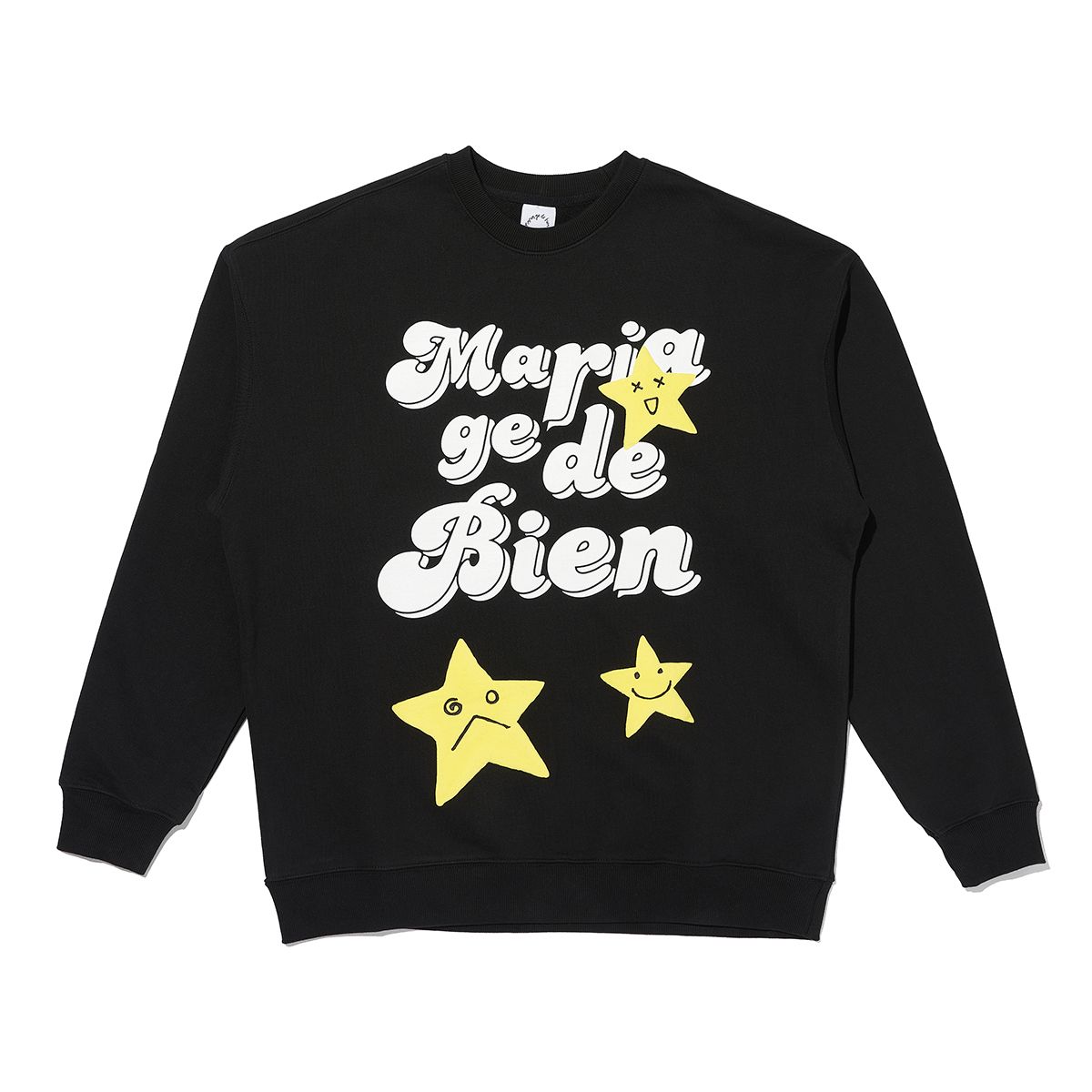 마리아쥬드비엔(MARIAGEDEBIEN) BLACK SWEAT-SHIRTS (100)