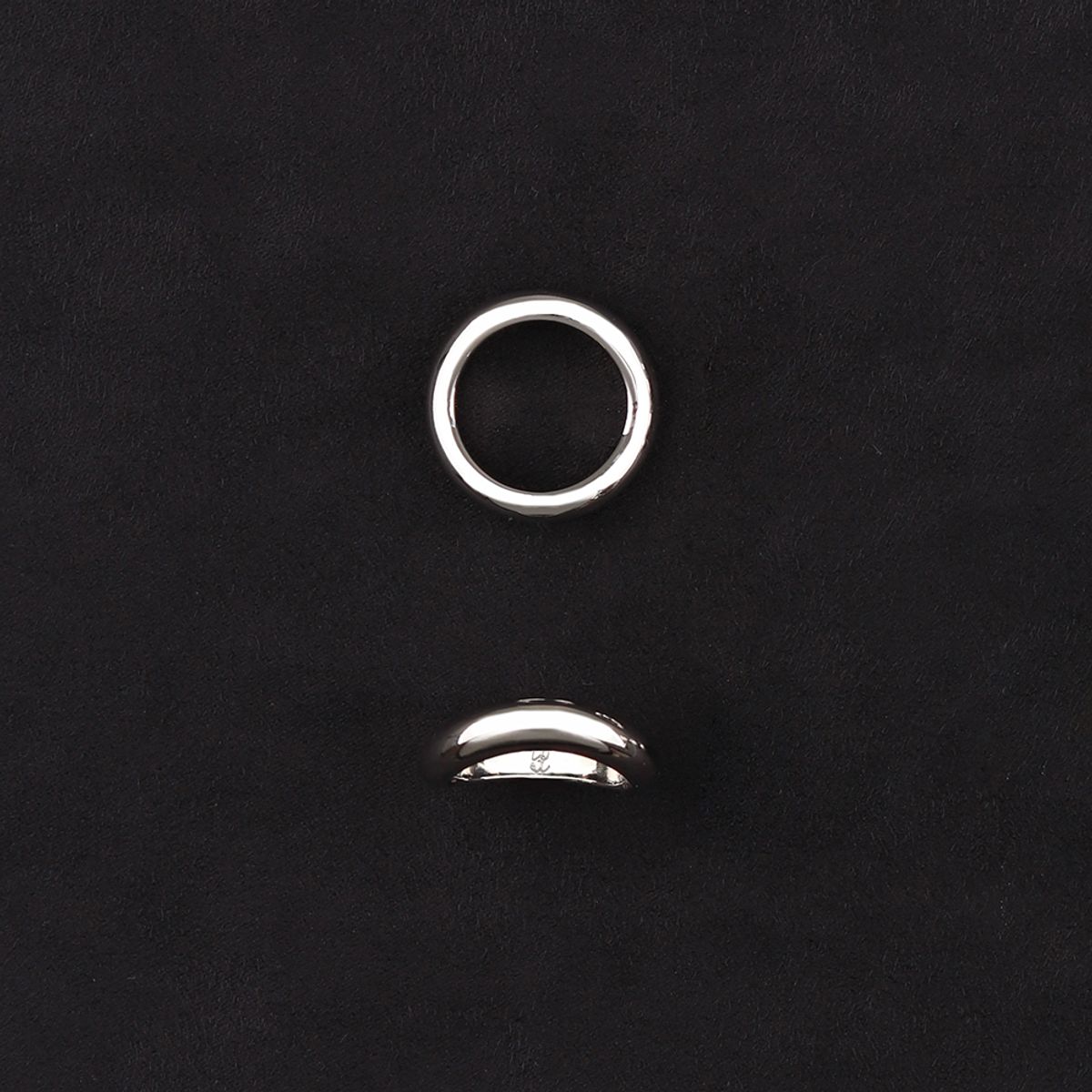 로울(LOWOOL) Wave silver ring