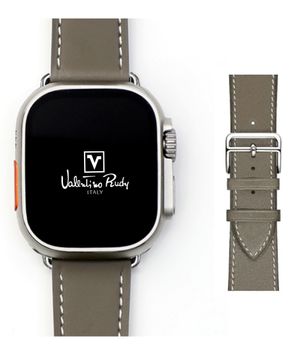 VRA267-GY 애플워치 호환 가죽스트랩 밴드 9 8 7 6 SE 5 4 3 2 1 호환