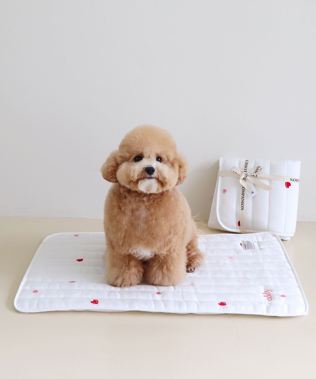 쉬오트(CHIOT) 리프레쉬 인견 쿨매트 (하트)