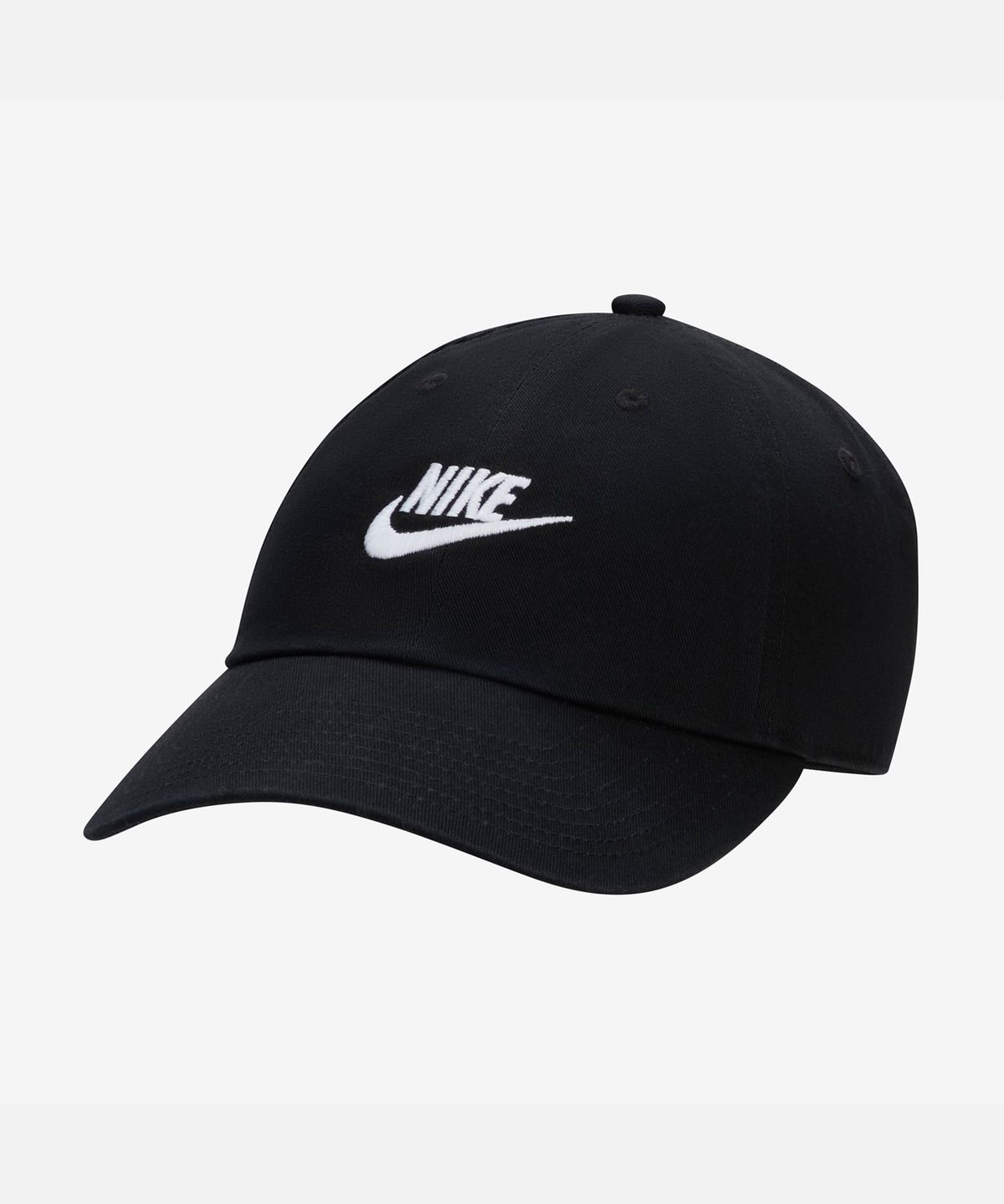 나이키(NIKE) 클럽 언스트럭처드 퓨추라 워시 캡 - 블랙:화이트 / FB5368-011