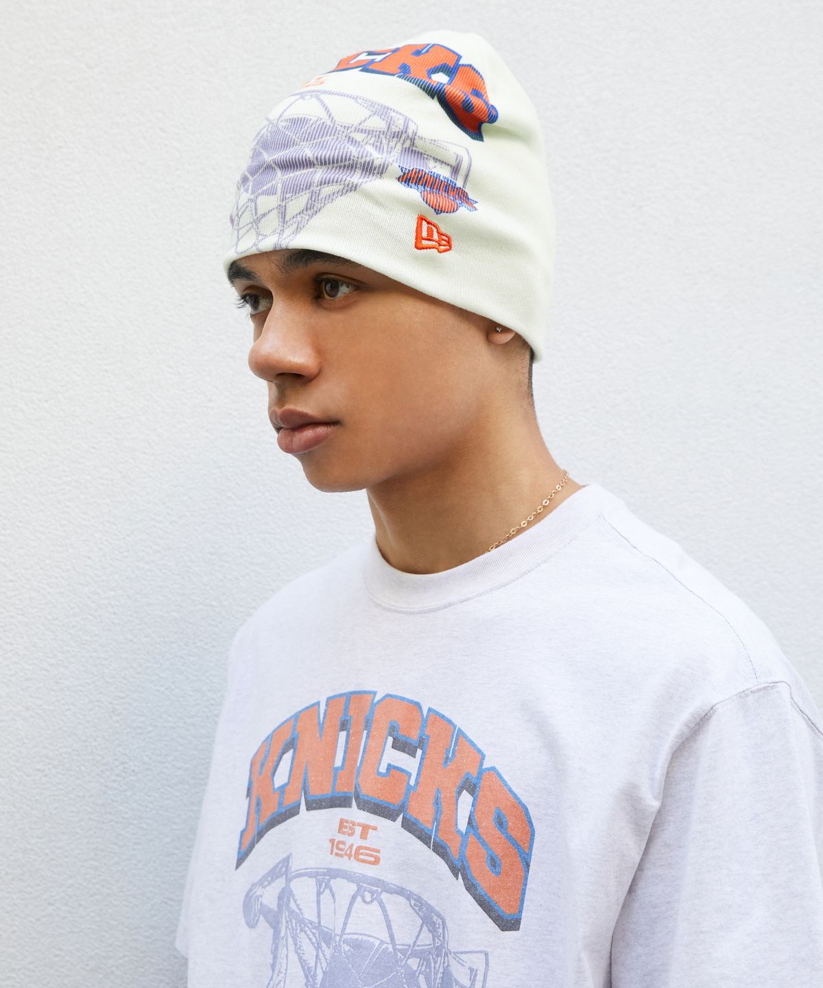 엘엠씨(LMC) LMC X NEWERA  AOP BEANIE ivory