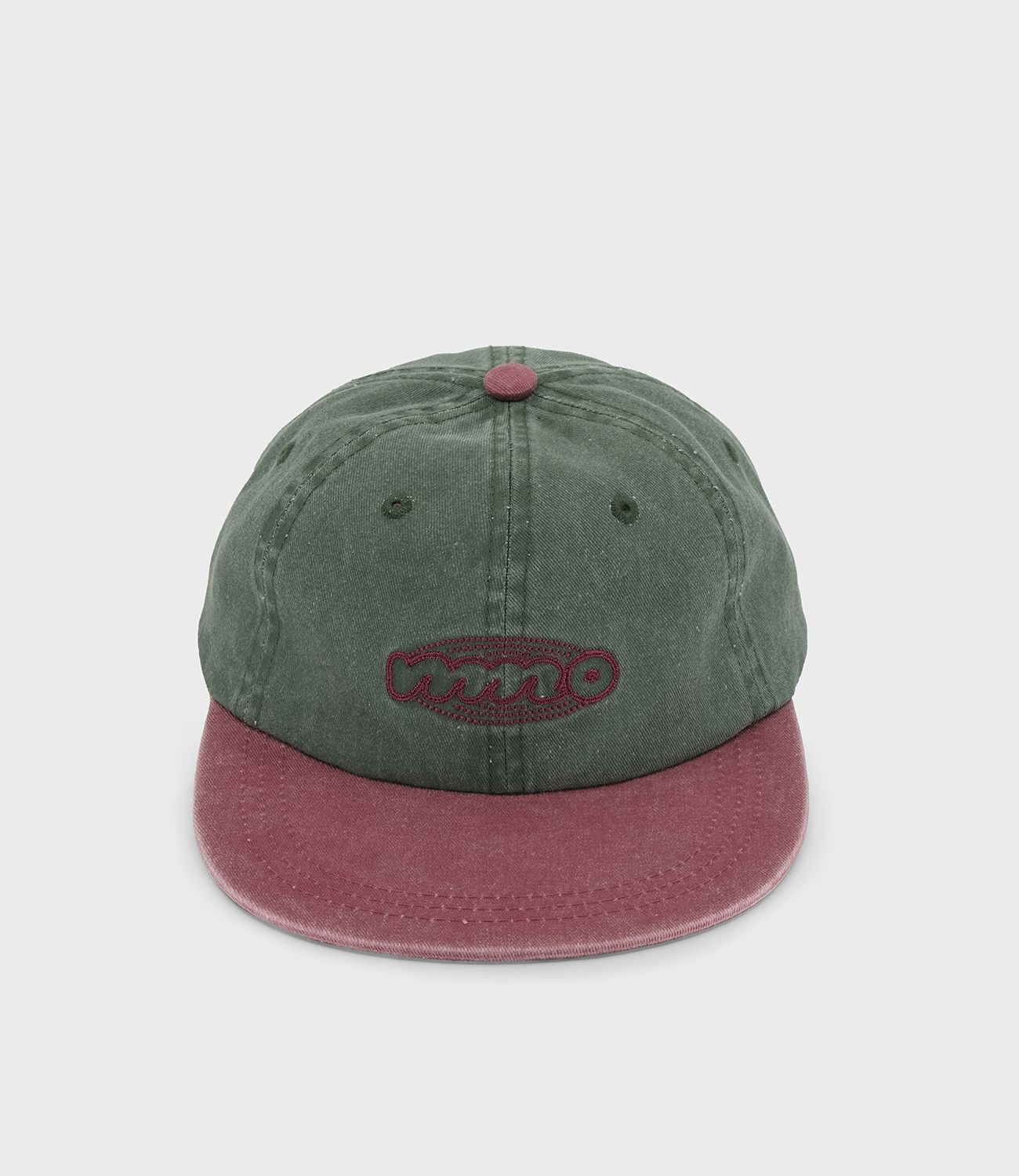 MUSINSA | MMOGARDEN mmo symbol logo two tone pigment 6panel