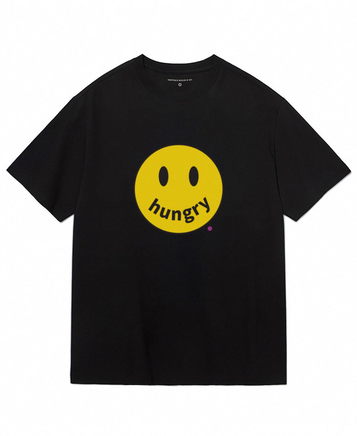 한량 컬렉티브(HANRYANG COLLECTIVE) HR smile hungry short tshirt black 스마일 헝그리 블랙 반팔티