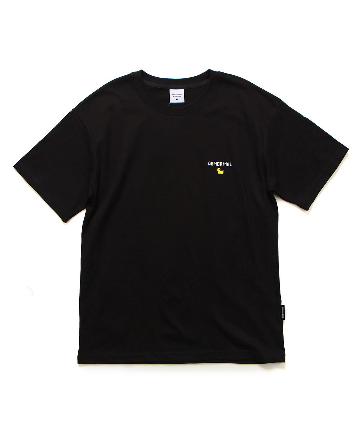 앱놀머씽(ABNORMALTHING) 아날로그 티셔츠 블랙 (ANALOGUE T-SHIRT BLACK)