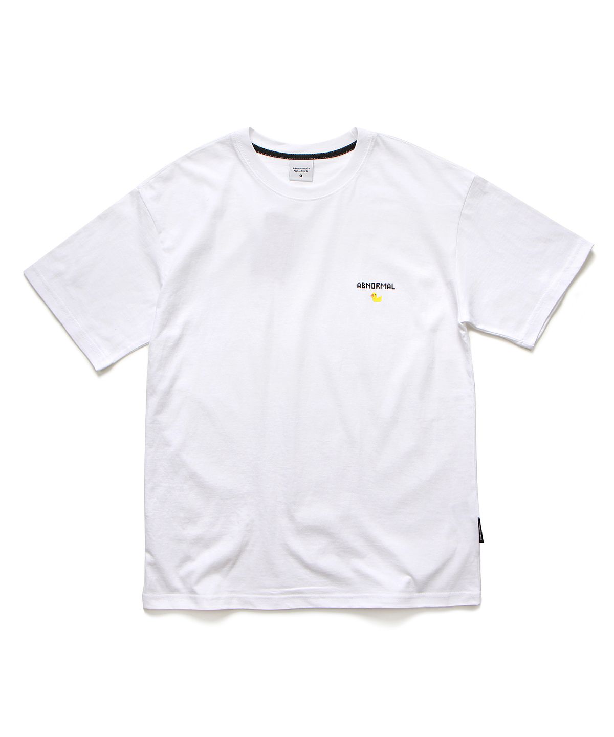 앱놀머씽(ABNORMALTHING) 아날로그 티셔츠 화이트 (ANALOGUE T-SHIRT WHITE)