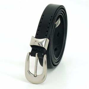 소가죽 남성 수동 슬림 벨트 MFB210