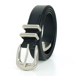 소가죽 남성 수동 슬림 벨트 MFB211