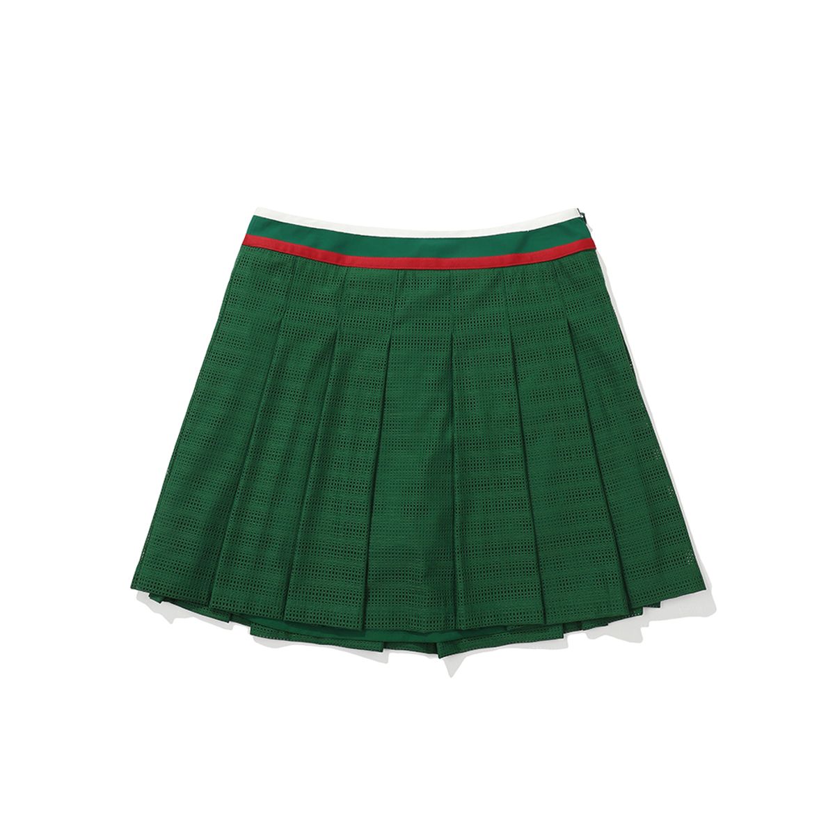말본 골프(MALBON GOLF) 트리코트 핫써머 메쉬 스커트 GREEN (WOMAN)