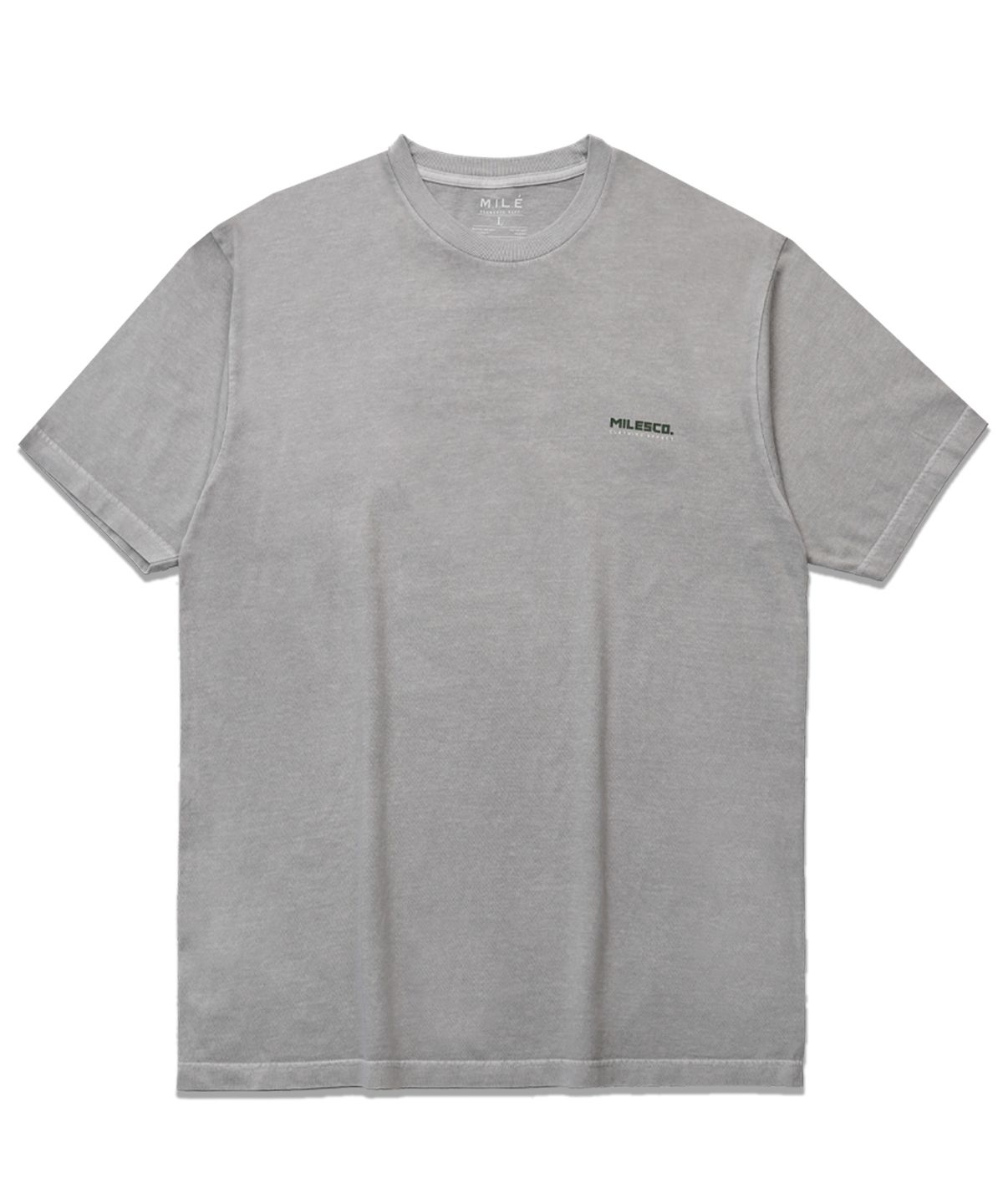 더마일(THEMILE) PIGMENT ESSENTIAL CREW [PIGMENT GREY]